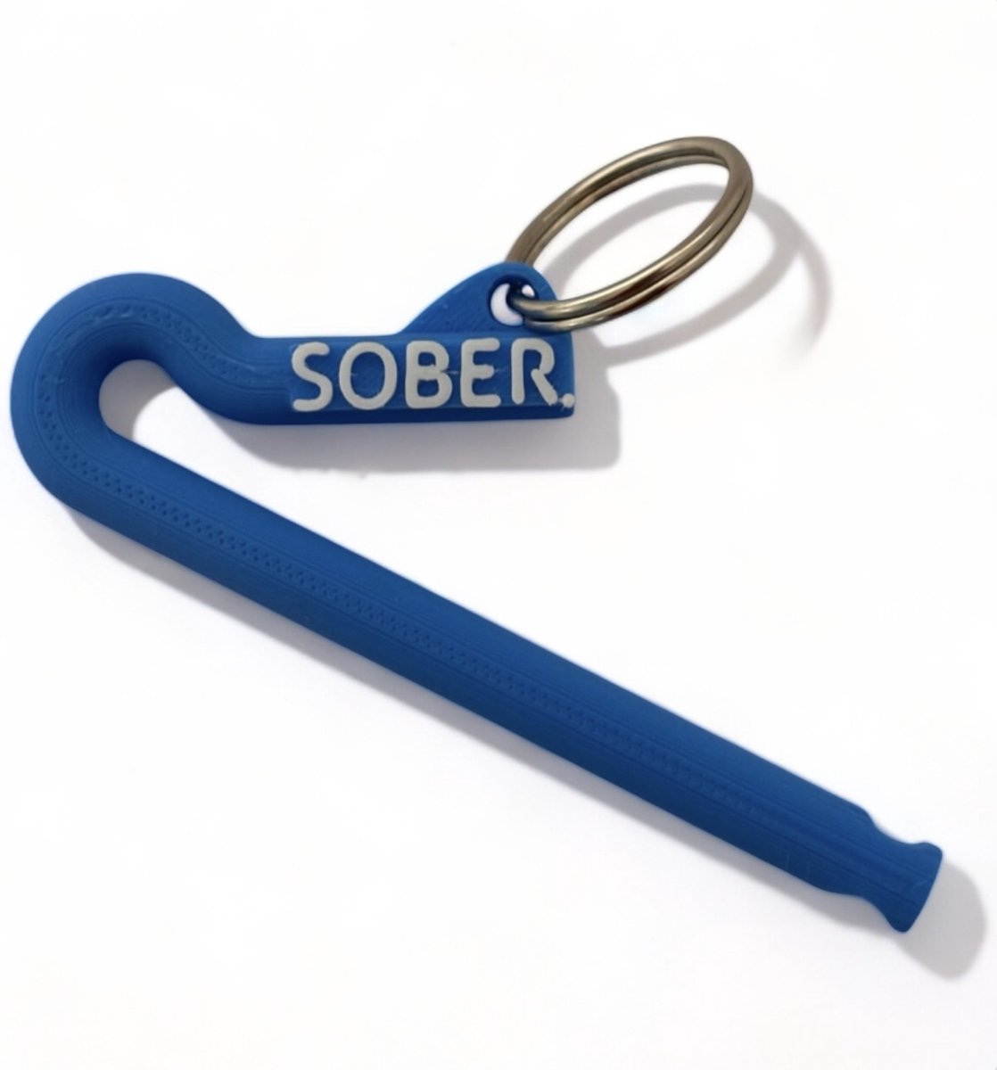 SOBER. Ad Rietje - Blauw - Duurzaam - Feestartikel - Studentencadeau - Drank Spel