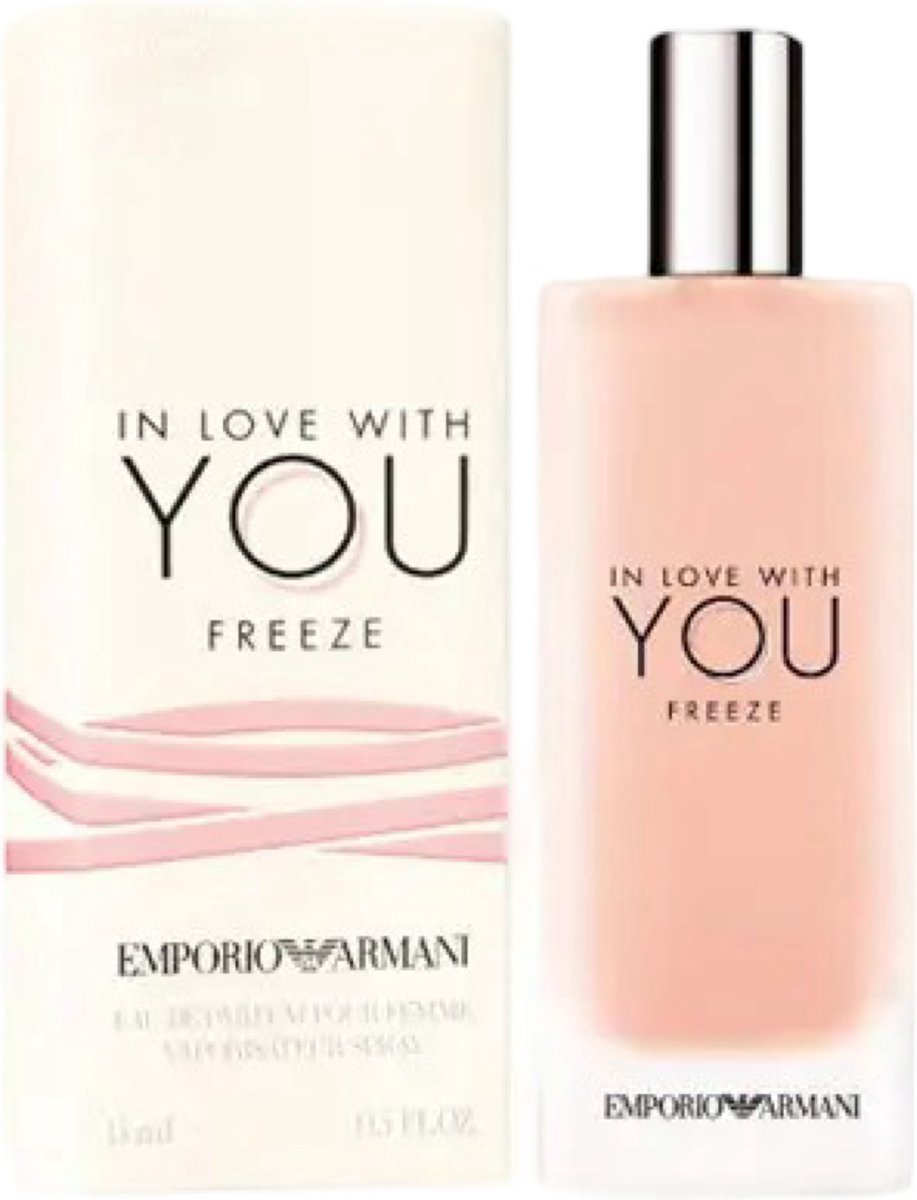 Armani - In Love With You Freeze - Eau de Parfum - Travel - 15ml - Kerstcadeau