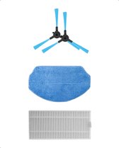 CleanWise Henk onderhoudskit - 1 dweil doek - 1 filter - 2 zijborstels - Reserve onderdelen
