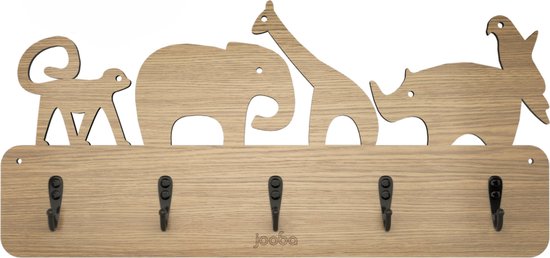 jabadabado, jabadabado kapstok, houten kapstok, kinder kapstok, kapstok