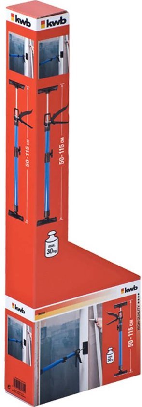 Grafner Teleskopstütze, 2er Set, stufenlos ausziehbar von 115 – 290 cm, Einhandbedienung, belastbar bis 30 kg, mit Blitz-Spanner, Einhandstütze Montagestütze Deckenstütze Baustütze Trockenbau | Heuer GmbH Grafner Teleskopstütze, 2er Set, stufenlos ausziehbar von 115 – 290 cm, Einhandbedienung, belastbar bis 30 kg, mit Blitz-Spanner, Einhandstütze Montagestütze Deckenstütze Baustütze Trockenbau | Heuer GmbH