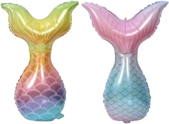 Folieballon zeemeermin Mermaid Party