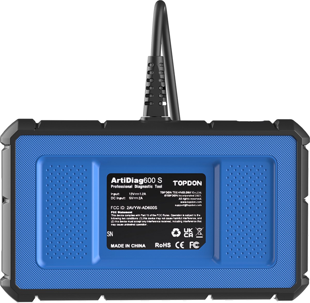 Topdon ArtiDiag600S Uitleesapparaat - 9 speciale functies - OBD2 scanner - Gratis updates - ABS/SRS/EGR - Engels thumbnail 7