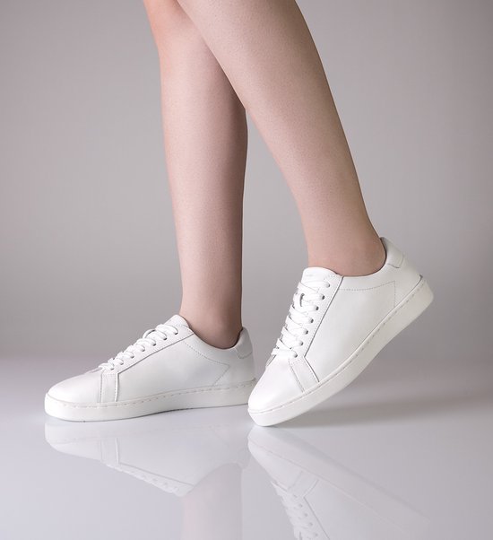 Suny Anna Kern 7025 Baskets pour femmes en Cuir nappa Witte avec semelle complète - Baskets de danse élégantes pour femme - Pivots - Danse intérieure et extérieure - SUNY - blanc - 39 1/3