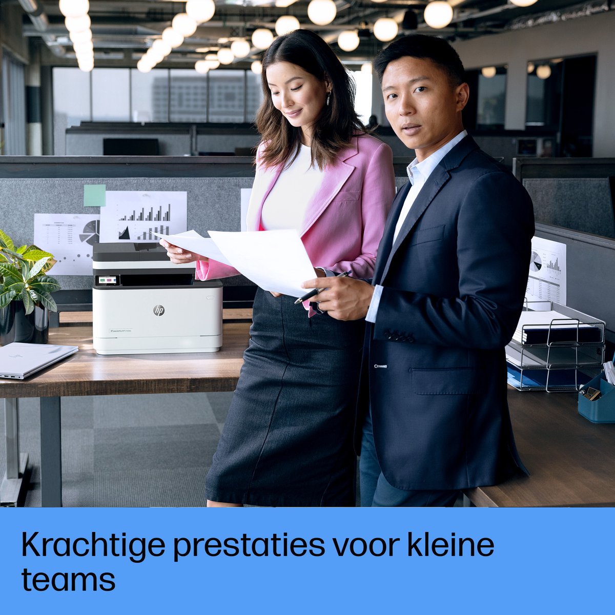 HP LaserJet Pro MFP 3102fdw - Laserprinter - Zwart-Wit Printer thumbnail 4