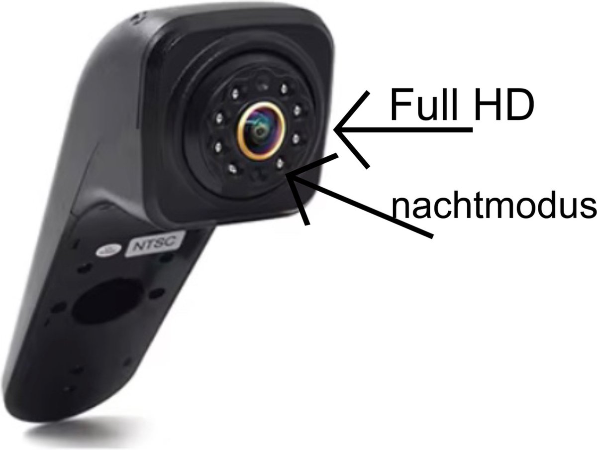 medj-Auto Remlicht Achteruitrijcamera geschikt Voor Vw Crafter Man 2017- 2024 3e Hd Achteruitkijkcamera Nachtzicht