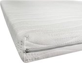 Hotel topper XL 80x220 Koudschuim HR45 10cm dik met cool & fresh hoes (Extra Stevig!)