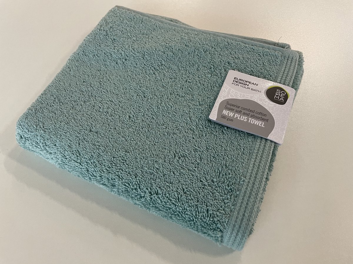 Sorema Handdoek New Plus baltic 50x100cm