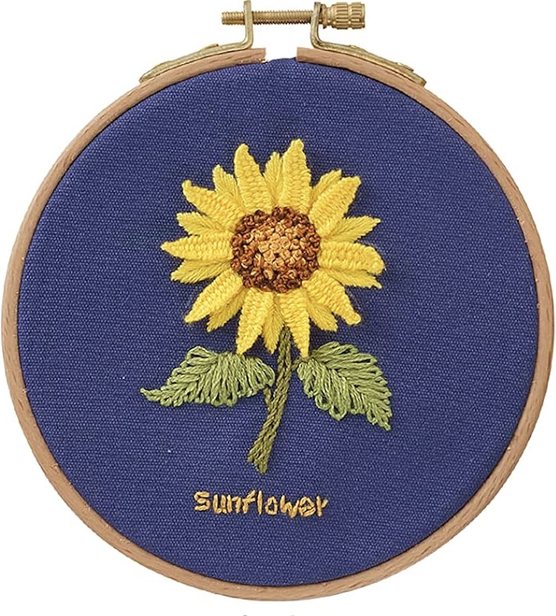Yago Winterjasmijn Met Gele Bloemen - Borduurpakket | Starterskit | Alles Inbegrepen | Patroon | Borduurring | Borduurgaren | Voor Volwassen | Creatief | Hobby | Borduren | Ontstressen | Borduurset 8720876900137