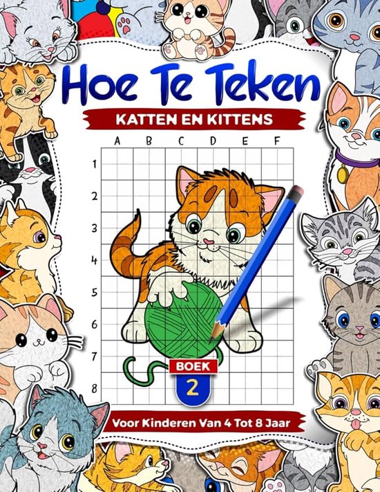 Hoe Boeken Voor Kinderen Te Tekenen- Hoe katten en kittens t ... - cover
