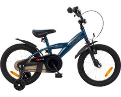 2Cycle Biker - Kinderfiets - 16 inch - Blauw