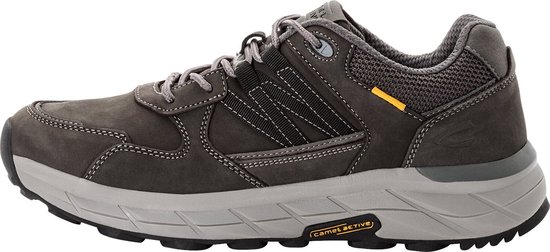 camel active CROSS COUNTRY Sneakers met nubuckleren afwerking - Maat menswear-42 - Zwart