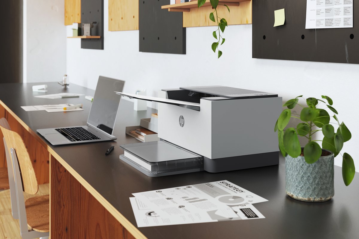 HP LaserJet M209d printer thumbnail 2