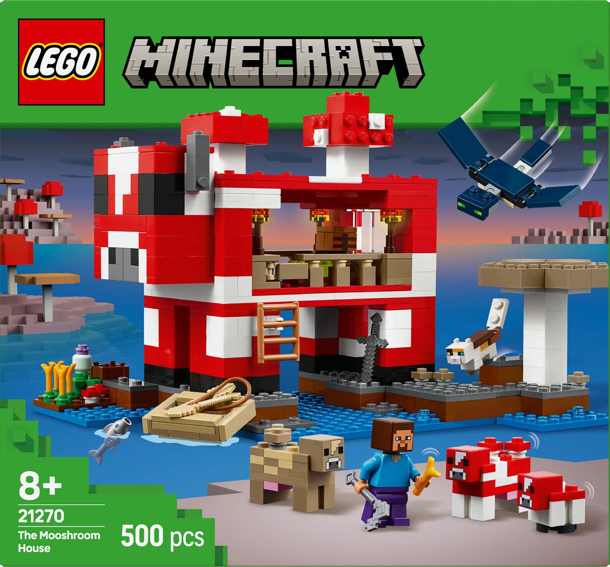 LEGO Minecraft Het Mooshroom huis - 21270 — afbeelding 22