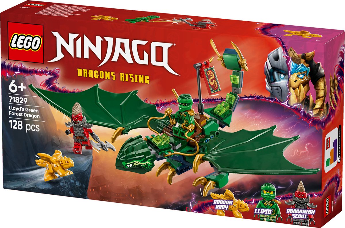 LEGO NINJAGO Lloyds groene bosdraak - 71829 — afbeelding 17
