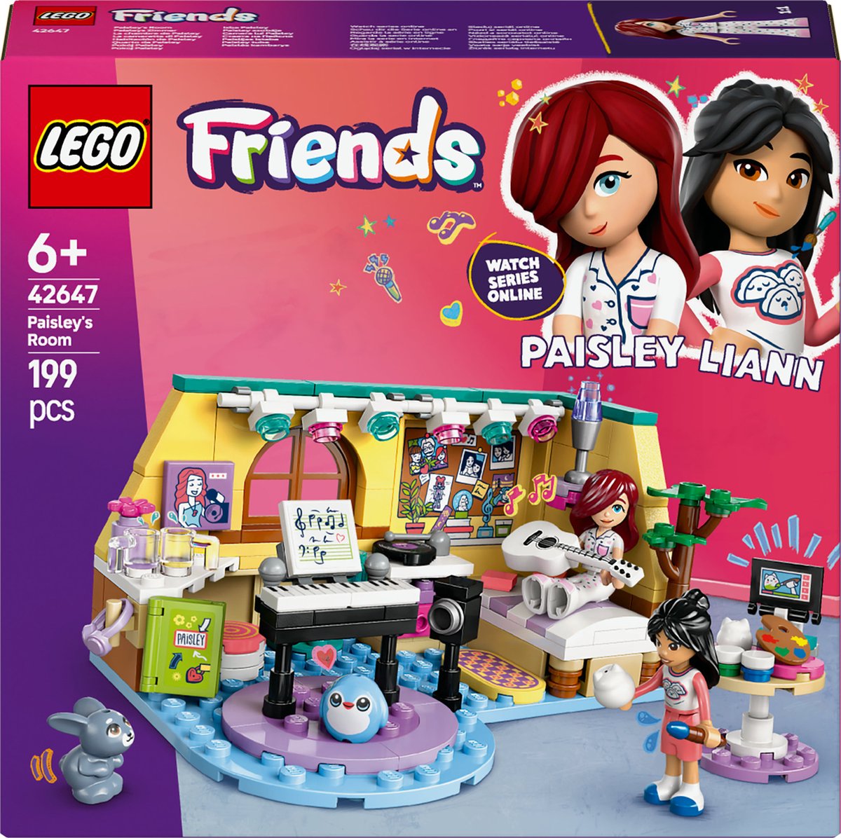 LEGO Friends Paisleys kamer Bouwpakket voor Kinderen  42647