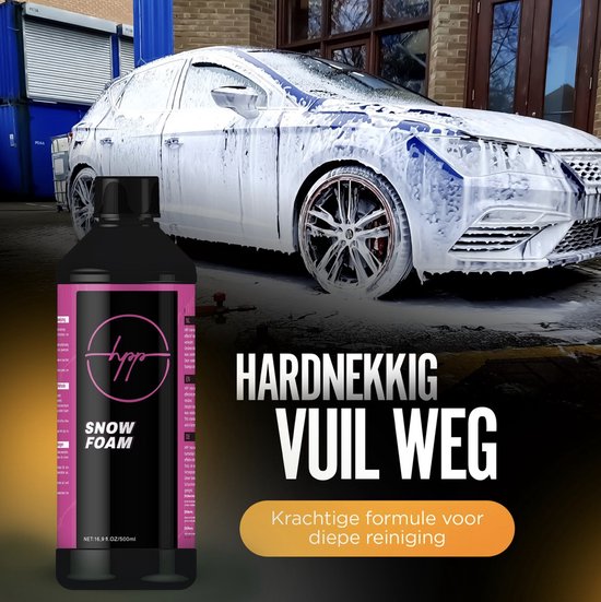 Car Care HPP Druk spuit Snow Foam 500ml - Handpomp - Foamer auto - Auto foamer - Foam gun - Druk spuit auto - Schuimsproeier - Auto spuit - Foam cannon auto - Foam sproeier - Snow Foam Sprayer - Schuimpistool auto 2L - Drukspuit fiets/motor — afbeelding 2