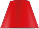 Luceplan Costanza - Lampenkap - primary red