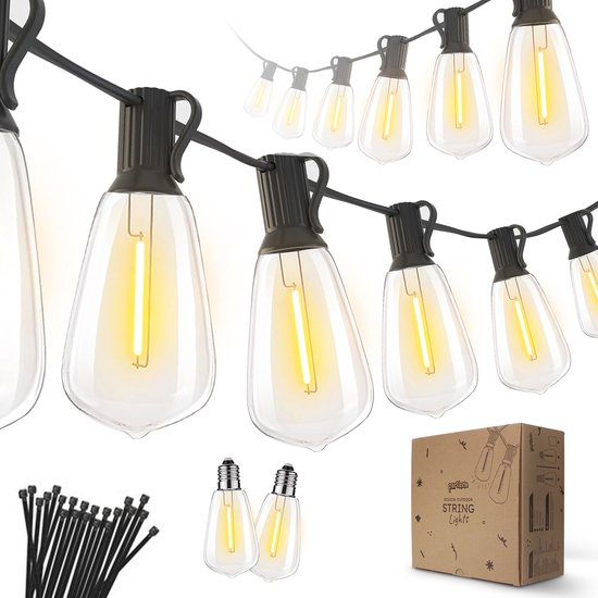 Partizzle 15m LED – 25 lampjes – Warm, 2700k