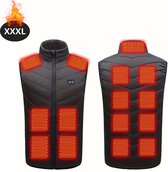Nivard Verwarmde Bodywarmer - Elektrische Bodywarmer - Heated Vest - Jas - Kleding - Oplaadbaar - Heren - XXXL