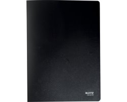 Leitz Recycle Showalbum A4 - 40 Hoezen - 90% Pre- en Post-consumer Gerecycled Plastic - Zwart