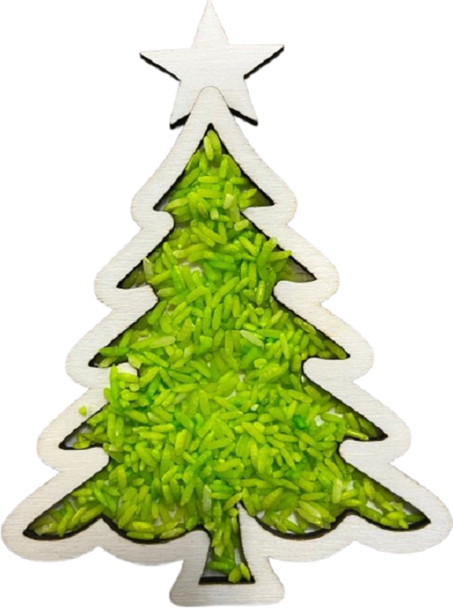 Speelvorm kerstboom inclusief speelrijst- Sensomotorische speelvorm