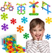 Mega Bouwblokken Set 160 Stuks - Met Voorbeeldboekje - Educatief Speelgoed - Montessori Speelgoed - Kinderspeelgoed - Speelgoed 2 Jaar - Speelgoed 3 Jaar - Speelgoed 4 jaar