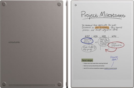 reMarkable Paper Pro + Marker Plus (zonder beschermhoes)