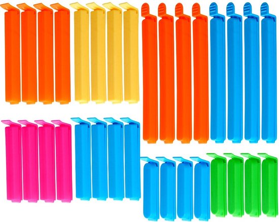 Foto: Sluitclips 32 stuks zakclips vershoudclips
