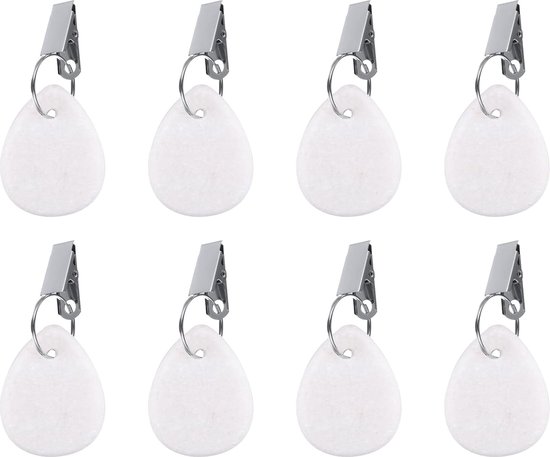 thumbnail: Zasdvn Magnetische Gordijngewichten - 8 Stuks Voor Binnen En Buiten | Siliconen Gewichten Met Magneet Voor Gordijnen, Tafelkleden