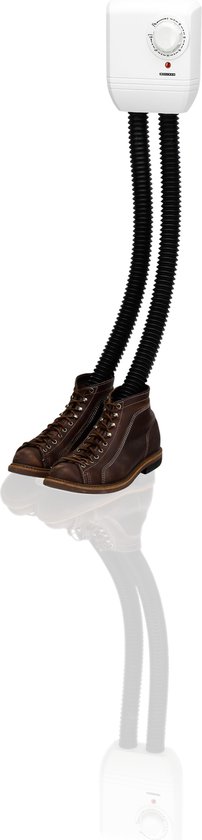 Melissa Schoenendroger - 2 Slangen - 250W - Snel en gemakkelijk je schoenen en laarzen droog - Ook geschikt voor Wintersport en Duikpakken - 16540009 - Wit