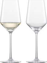 Bol.com Zwiesel Glas Witte Wijnglazen Pure - 300 ml - 2 stuks aanbieding