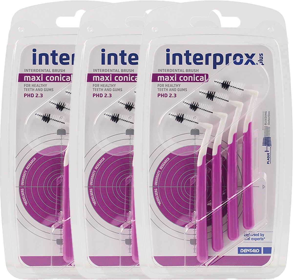 Goedkoopste Interprox Plus Maxi - 4.2-5.7 mm - Paars - 3 x 4 stuks - Voordeelpakket