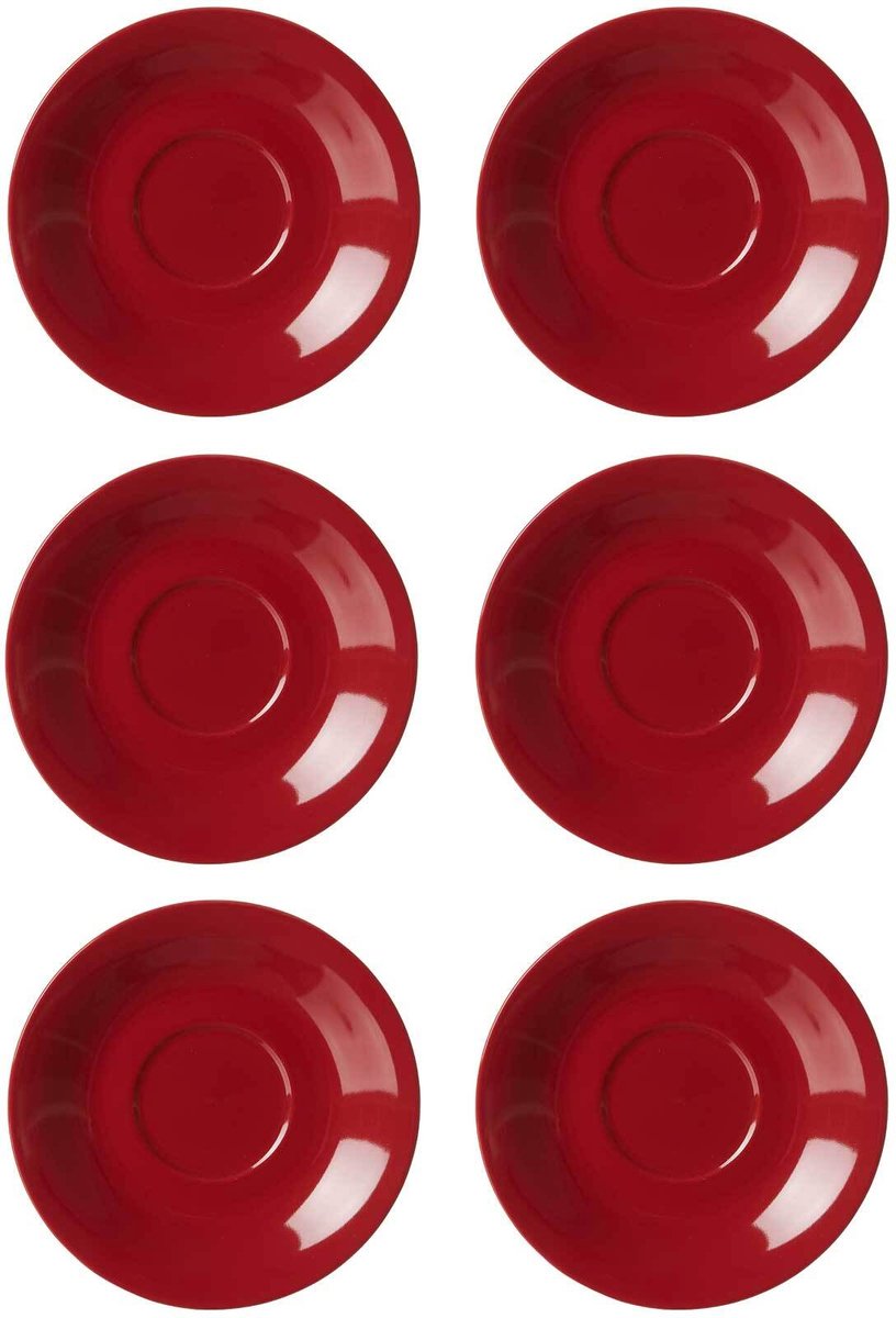 Jumbountertassen Doppio ø 17 cm Set van 6
