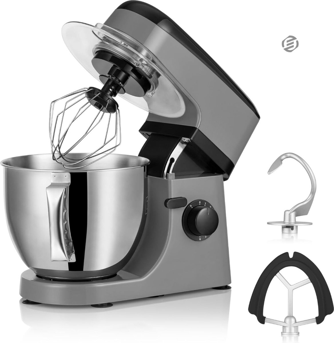Equivera Mixer Met Mengkom - Mixer - Mixer Met Mengkom Keukenmachine - Mixer Met Kom - Mixer Keukenmachine - Mixers Met Mengkom