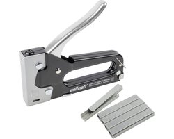 wolfcraft - Tacker - Handtackerset met 1000 nietjes - Nietpistool - 7090000