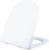 Bol.com Coree WC Bril - Toiletbril - Softclose - Antibacterieel - Thermoplast - Wit - TS11 aanbieding