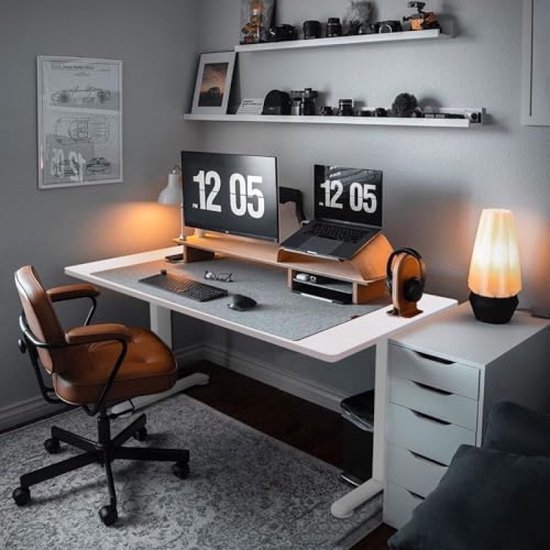 120x60 Devoko Elektrisch In Hoogte Verstelbaar Bureau