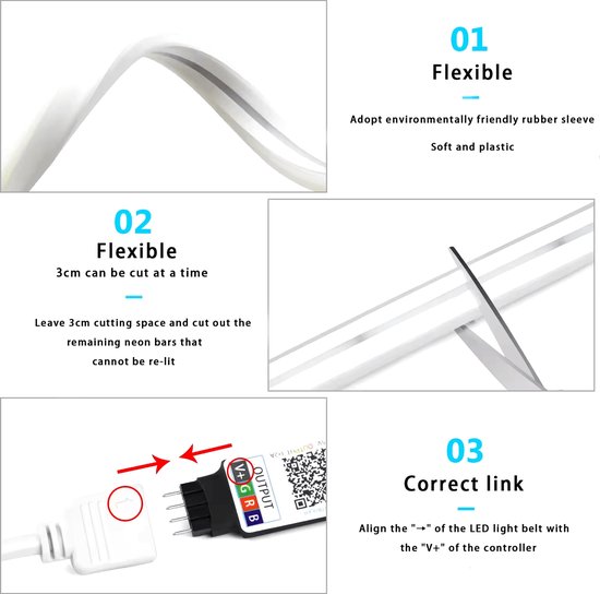 RGB LED Strips met sensor kopen? ✔️ Tot 25% korting