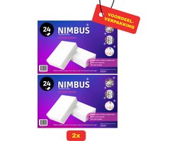2x NIMBUS Wonderspons 2x 24 stuks - Melamine Spons - Extra Dik - Voordeelverpakking!