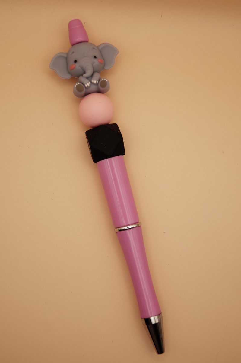Pen - Roze - Olifant
