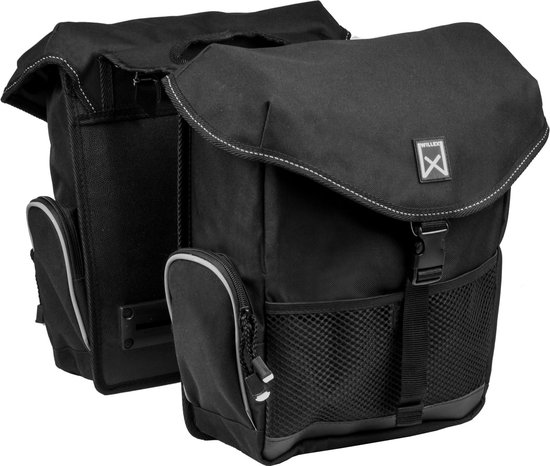 Willex Luggage Bag Double Sacoche De Vélo 24 l Noir bol