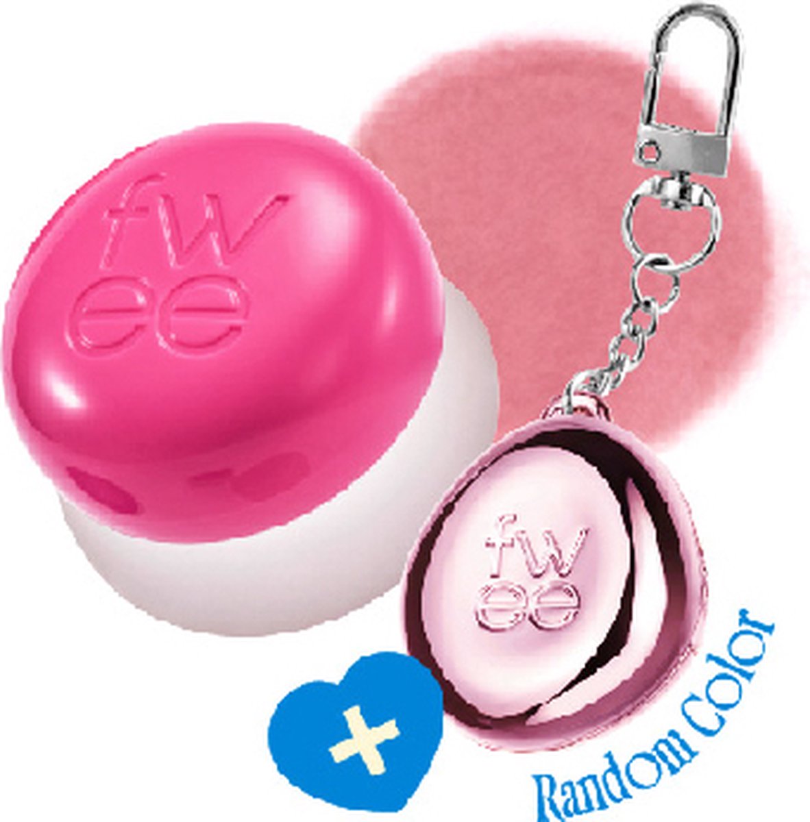Blurry Pudding Pot Keyring Set