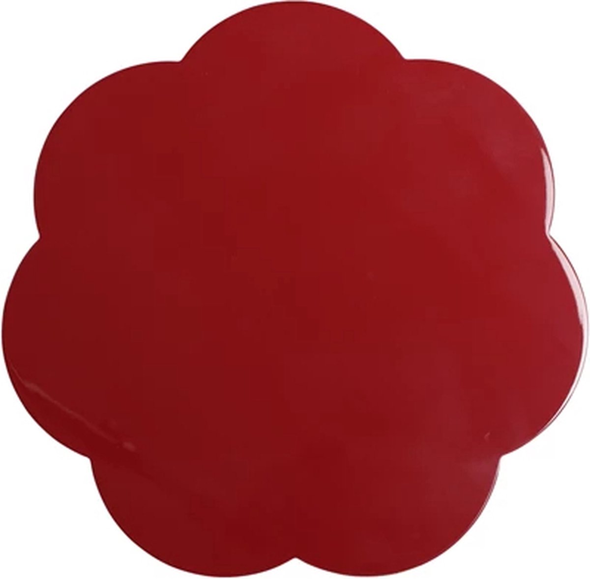 Addison Ross Scalloped onderlegger D26cm burgundy