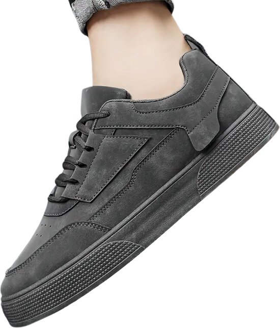 Livano Chaussures pour femmes Homme - Baskets pour femmes Hautes - Confortables - Casual - Adulte - Marron Foncé - Taille 46
