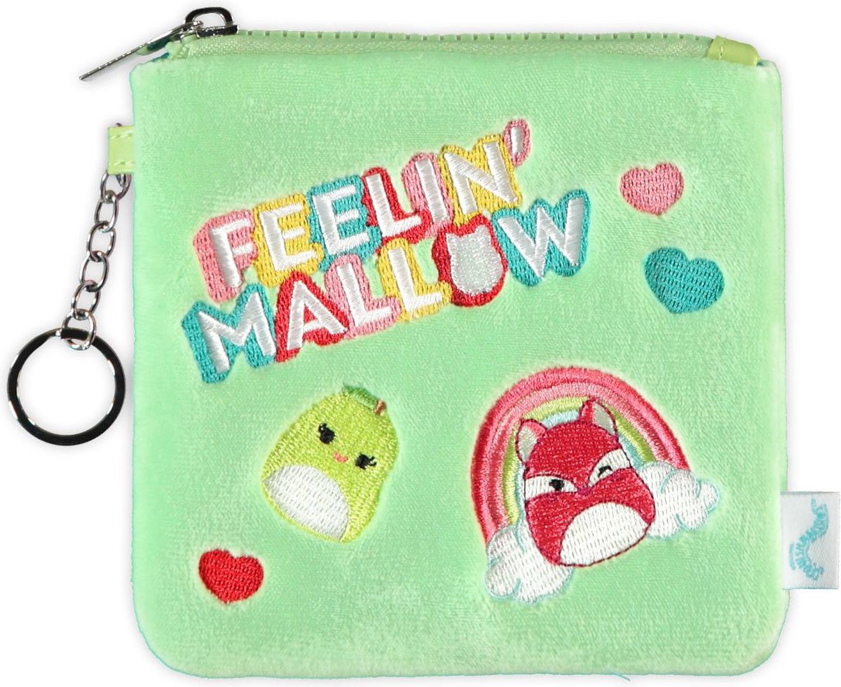 Squishmallows - Mixed Squish Fluffy Portemonnee - Groen