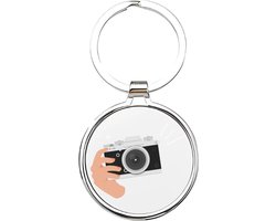 Akyol - fotograaf Sleutelhanger - fotograaf - De beste fotograaf - Foto - fotonemer - momentopname - trouwfotograaf - cameraman - camera - fototoestel - dierenfotograaf - fotografie - portretfoto - plaatje - wegwerpcamera - 4 x 7,5 CM
