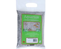 De Boon Zwart vulkanisch aquariumgrind | zak 4 kg | decoratieve bodembedekking