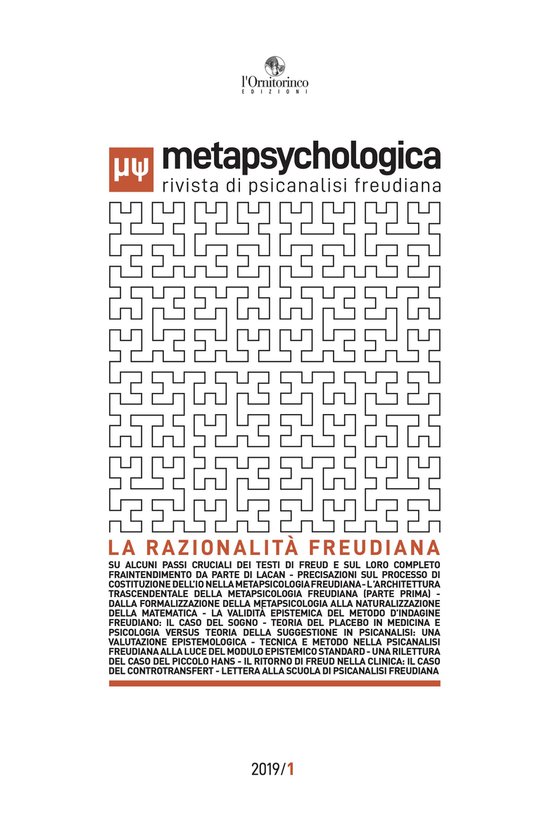 Metapsychologica 2019/1 - cover