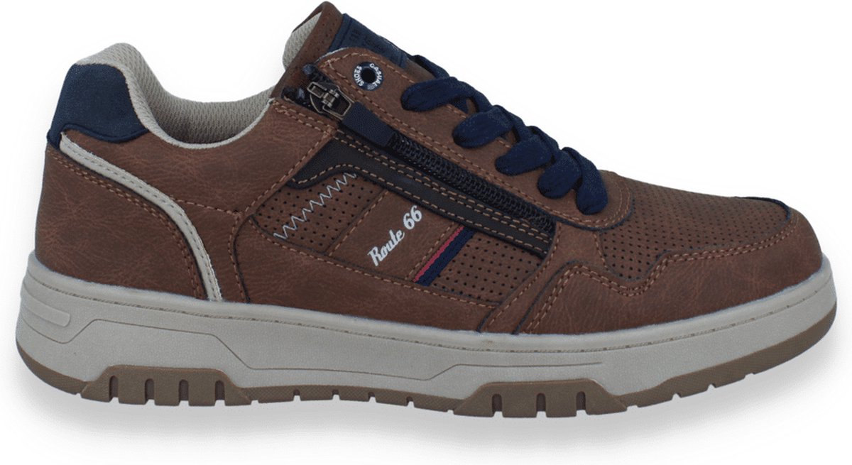 Mode Mania Heren Sneaker | Bruin | Maat: 40